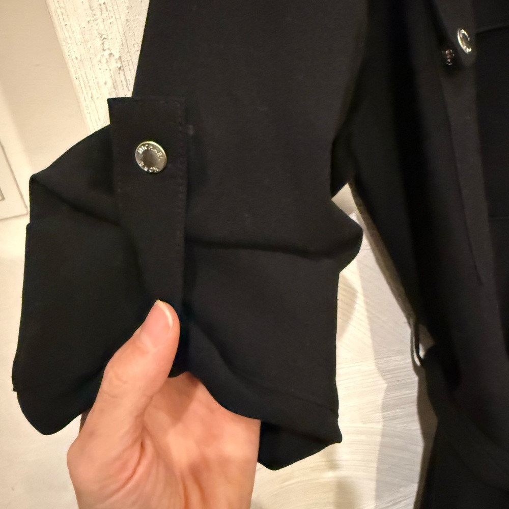 MICHAEL Michael Kors Black Dress with Belt - Picture 4 of 6